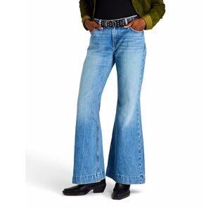 Redone 70’s Mid-Rise Bell Bottom Jean